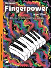 Fingerpower piano sheet music cover Thumbnail